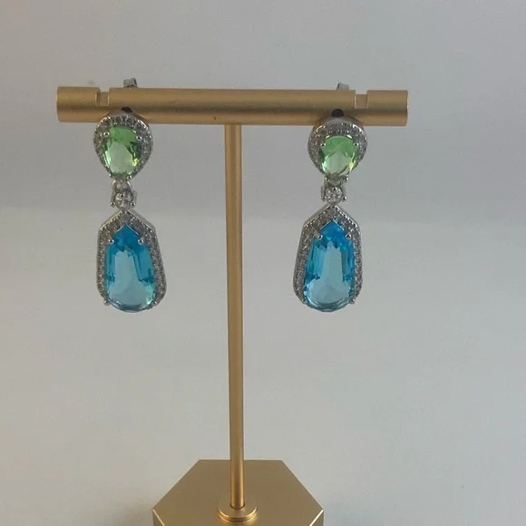 Pastel Gemstone Earrings - Picture 5 of 8